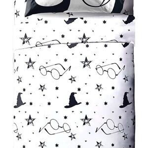 Jay Franco Harry Potter Full Flat Sheet Only!  Material great for DIY projects